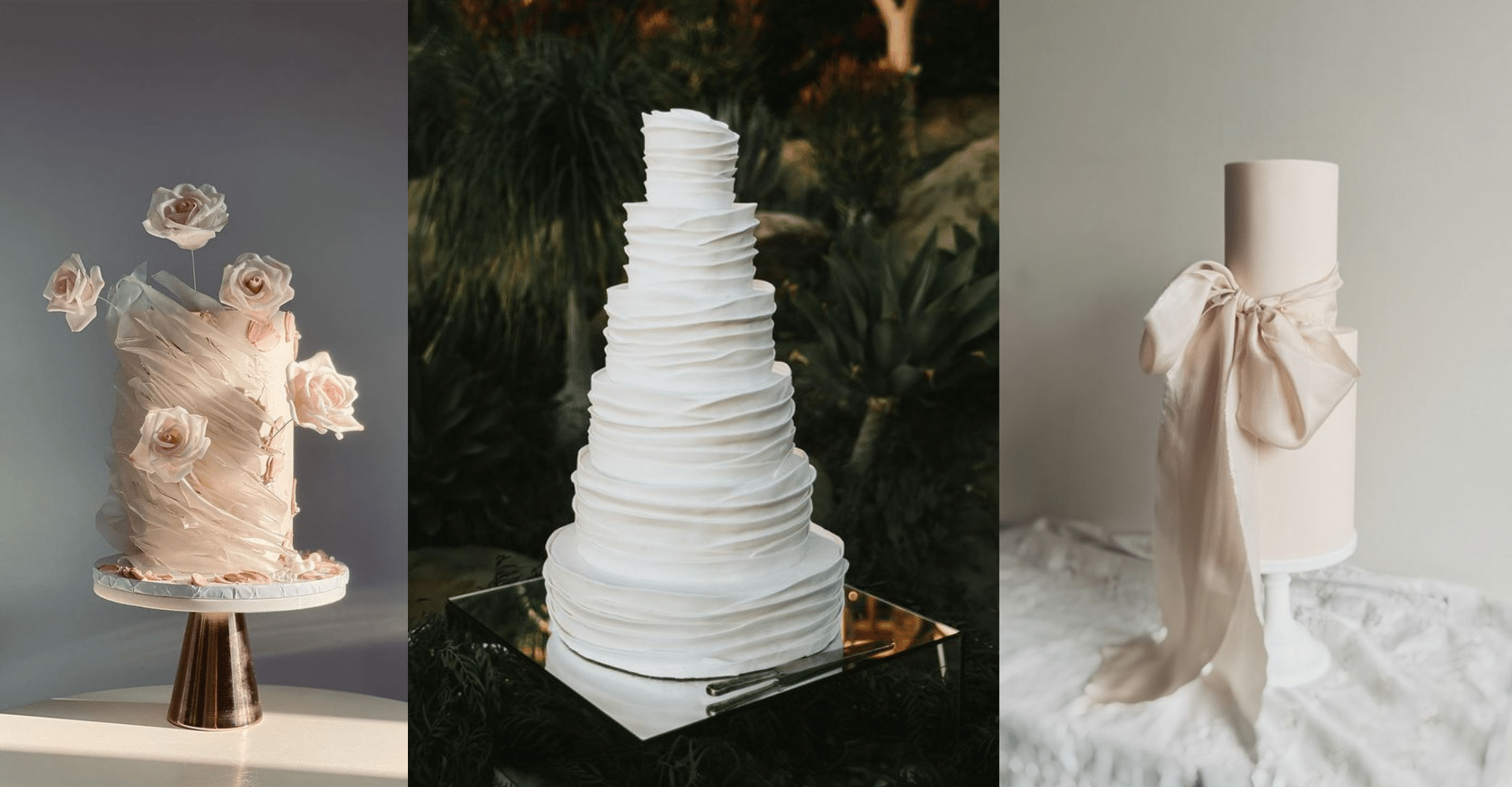 Upcoming Wedding Cake Trends 2024 - Party Lights